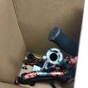 PELEGON Quad Cane (300LB) - Adjustable Walking Cane with A Large 4 Pronged Base for Extra Balance & Stability, Walking Canes for Seniors, Walking Cane for Men & Women, Walking Sticks (Flowers)