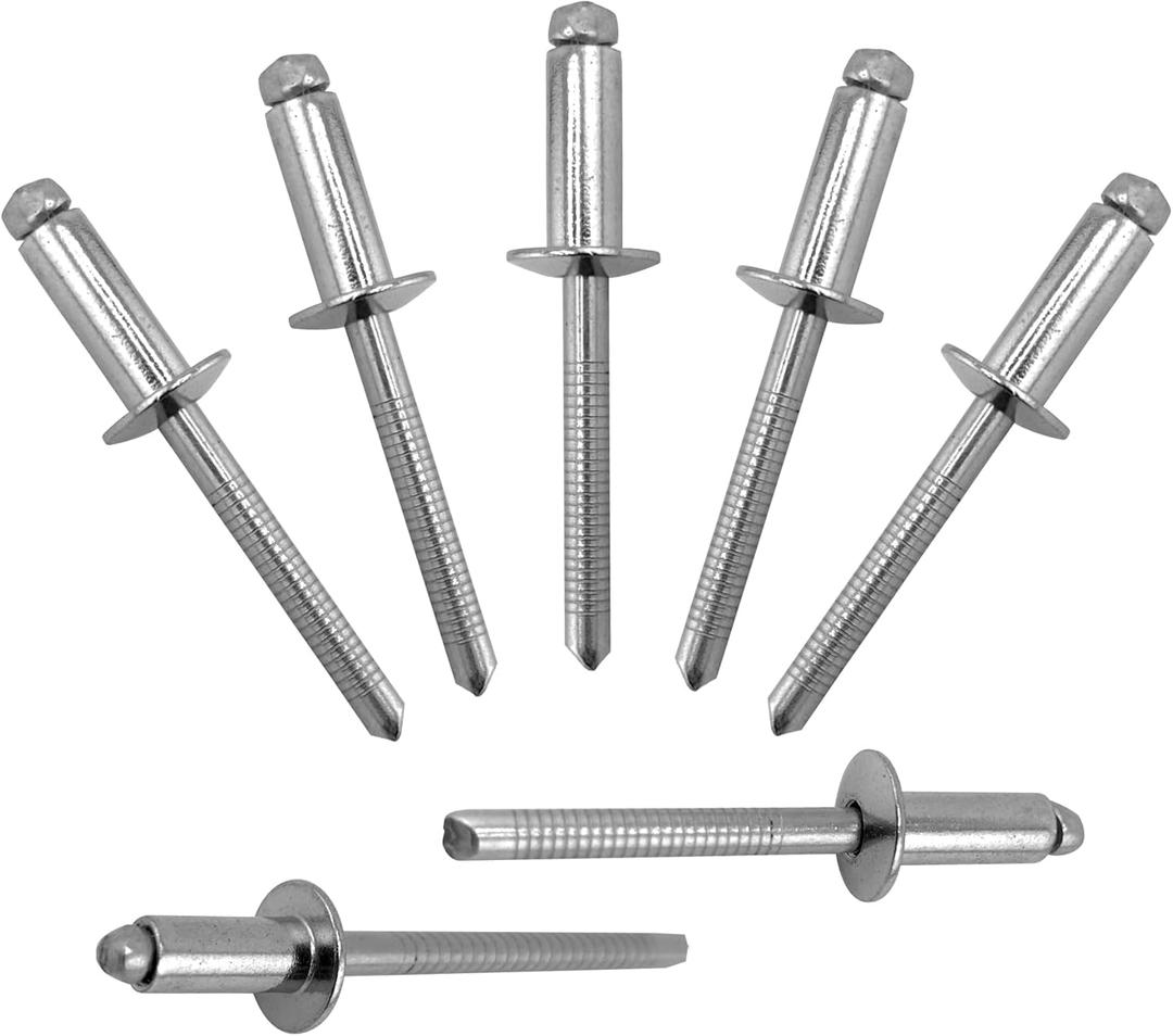 ALLCLEAN 45 Pcs 1/4" x 5/8" Stainless Steel Blind Pro Rivets,6.4 x 16mm Pop Rivets,Stainless Steel Grip and Stainless Steel Mandrel