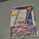 3 x Avery Jan-Dec Customizable Table of Contents Dividers for 3 Ring Binders, 12-Tab Set, Multicolor, 1 Set (11847) (One Size)