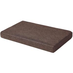 SAMTY Bench Seat Memory Foam Chair Pads Non-Slip Rubber Back Indoor Swing/Settee Cushion 36 x 18 inch (Brown)