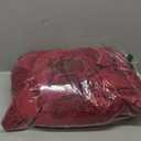 NICETOWN Christmas Red Velvet Curtains 90 inches Long 2 Panels Set (52-inch Wide), Thermal Insulated Sound Reducing Blackout Drapes for Film, Window Treatments for Large Door Windows