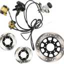 labwork Brake Master Cylinder Kit include Hose Caliper Pad Replacement for Hammerhead Hydraulic GO-KART KD150BRKIT