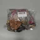 Christmas Gift Bags with Zipper 3PC Adorable Reusable Fabric Gift Bags for Christmas Party Favors Holiday Decor Candy Apples Storage Eco-Friendly Gift Packaging