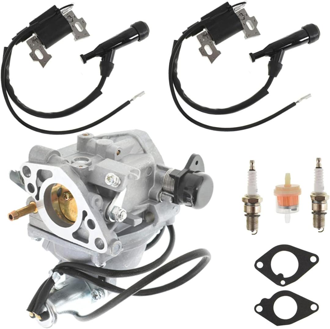 WFLNHB Carburetor Ignition Coil Replacement for Honda GX610 18HP GX620 20HP V-Twin Replace 16100-ZJ0-871 16100-ZJ0-872 16100-ZJ1-872 16100-Z9E-863