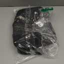 Femuar Reusable Lunch Box for Men/Women - Insulated Lunch Bag Leakproof Lunchbox for Work Office Picnic Beach - Freezable Lunch Cooler Bag with Adjustable Shoulder Strap - Black (Medium Size)