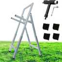 Archery Target Stand for Backyard, Foldable Metal Archery Target Stands for Straw & Point Bag Target Stand - Easy to Carry