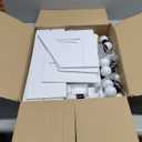 Marquee Light Up Letter W: Large 4FT Marquee Letters for Party Decoration, Alphabet Sign for Birthday Marry Me Wedding Engagement Graduation Decor, Assembly Needed