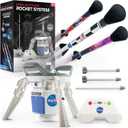 Blue Marble NASA Air Rocket Launcher Kit - Launch Model Rockets Up to 250 Feet with Compressed Air, Pump It Up & Launch Your Rocket, A Safe, Innovative & Fun Outdoor Activity for 14 Years Up & Adults