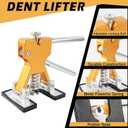 83pcs Paintless Dent Puller Kit, Body Repair Tools Dent Removal Tools with Golden Lifter, Slide Hammer T-Bar, Large Size Puller Dent Suction Cup for Car Refrigerator Door Ding Repair