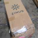 ZINUS 12 Inch King Green Tea Memory Foam Mattress [New Version], Fiberglass free, Medium Firm Feel, Zoned Pressure Relief, Certified Safe Foams & Fabric, Mattress in A Box, White