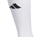 adidas Unisex Copa Zone Soccer Socks for Men and Women, Over The Calf (Large, White/Black)