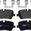 TRW Pro TRM1692 Disc Brake Pad Set For Land Rover Range Rover Sport 2014-2021, Rear, And Other Applications