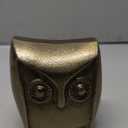 HD Designs Aluminum Owl Gold 3.6 Inches Home Decor Desk Table Shelf Figure
