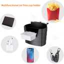 Ultra-Durable French Fry Holder for Car – Sauce Combo Pack – Universal Burger Beverage Fast Food & More – Easy to use