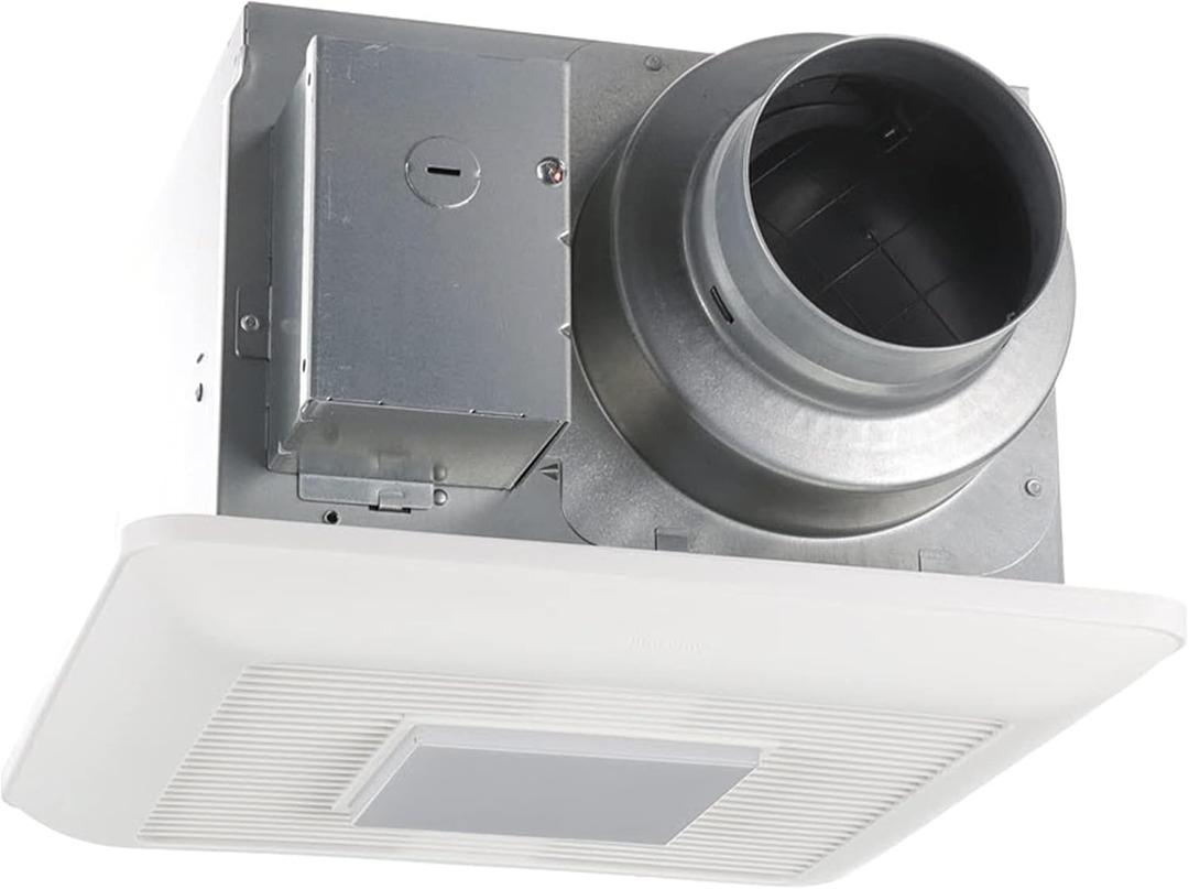 Panasonic WhisperCeiling Bathroom Exhaust Fan with Dimmable LED Light, 50-80-110 CFM, FV-0511VQL1