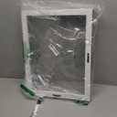 Abtgt 12x16 Canvas Floating Frame with 0.9" Deep, White Floater Frame for Canvas Paintings with Adhesive, Vertical or Horizontal Wall Art frame for Prints Oil Painting Diamond Decor, 1 Pack.