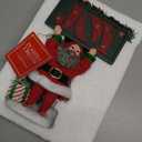 Department 56 Possible Dreams Christmas Traditions Elf Holding Joy Sign Lit Figurine, 9 Inch, Multicolor