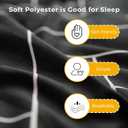 MAXYOYO Black Geometric Pattern Futon Mattress, Japanese Floor Mattress Quilted Mattress Topper, Extra Thick Folding Sleeping Pad Breathable Floor Lounger Guest Couch for Camping, Queen