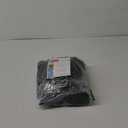 Hanes mens Max Cushioned Crew Socks, Moisture-wicking With Odor Control, Multi-packCrew Sock (12-14, Black/Grey Foot Bottom - 12 Pack)