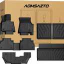 Floor Mats & Cargo Liner & Backrest Mat for BMW X7 2019-2026 (Only 7-Seater, Not for 2021-2022 X7 50i / 2025 X7 40i) | Custom Fit 2026 BMW X7 G07 Accessories All Weather Floor Mats Cover Protector