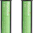 2 Pack 3500mAh Ni-Mh 3.6V Battery for Black and Decker Versapak Gold Battery VP100 VP100C VP105 VP105C VP110 VP110C VP130 VP142 VP143 VP7240 Drill Tool