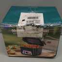 EAST OAK Cordless Electric Lunch Box for Adults,5.5 Cups Rechargeable Self Heating Lunch Box-Automatic Heating,Food Warmer with Memory Function & Automatic Keep Warm,Perfect for Work and Trip(Blue) (1.3L)