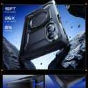 SUPCASE for Galaxy Z Fold 8 Case with Tempered Glass Screen Protector