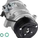 New AC Air Condition Compressor with Clutch for Ford Edge 3.5L 2007-2010, for 2007-2010 Lincoln MKX 3.5L 2007 2008 2009 2010 158314 157314