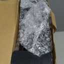 Feandrea Dog Bowls Elevated, Raised Stand with 1 Slow Feeder and Two 304 Stainless Steel Bowls, Adjustable Height and Tilted Design, Ink Black 