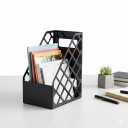 Officemate Recycled Large Magazine File, Black, 1 Each (26083)