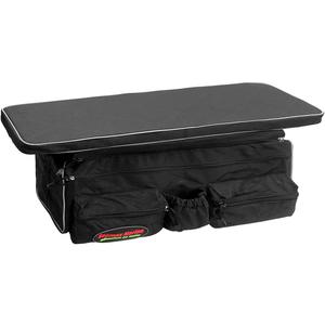 Seamax Sunlitec Inflatable Boat Bench Seat Cushion and Detachable Seat Bag Combo, with Reflective Line (Size A - 30" for 230-260 Boats)