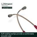 3M Littmann Lightweight II S.E. Stethoscope, 2451, 28" Burgundy Tube