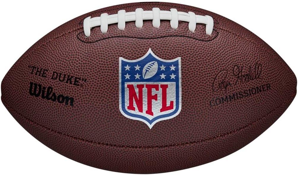 Wilson NFL Authentic Footballs - The Duke (Official, Brown)