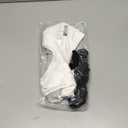 Fruit of the Loom Women's Built Up Tank Style Sports Bra Value Pack (36, Black/Wht/Wht/Heather Grey)