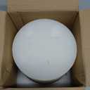 Large 3-Wick White Pillar Candle - 6x6 Inch Dripless & Smokeless Unscented Fat Candle, 120 Hour Long Burning Hand-Poured Thick Candle with Cotton Wicks