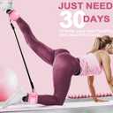 Ankle Straps Resistance Bands with Cuffs, Ankle Bands for Working Out, Ankle Resistance Band for Leg, Booty Workout Equipment for Kickbacks Hip Fitness Training