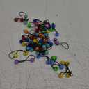 36 Pieces Hair Ties Balls Ponytail Holders Colorful Twin Bead Ponytail Balls 80s 90s Elastic Hair Accessories for Baby Kid(12 mm,Colorful)