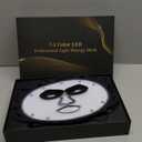 SCS Red Light Therapy Mask for Face  LED Photon Skin Care with 55 Triple-Core LEDs, 3 Wavelengths (Blue 450nm, Red 660nm, Near Infrared 850nm)