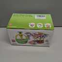 Plunack Flower Bouquets Toys for Kids Age 4-8, Flower Press Kit DIY Flowers Making Craft Kit for 4 5 6 7 Year Old Girls Floral Arts & Crafts Toys Educational Handmade Activity Set, Gift for Girls 3+ (Purple)