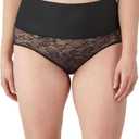 Maidenform womens Shapewear Underwear, Tummy Control Shapewear for Women, Panties, XL
