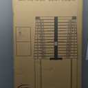 Telescoping Ladder 20.3 FT,CE ANSI Certified Aluminum Extension Ladder with 2 Triangular Stabilizers,330 lbs Max Capacity Multi-Purpose Portable Collapsible Ladder for RV,Outdoor Work Silver