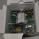 SpringFlower 594 PCS Christmas Tree Building Block Set, Rotating Music Box Christmas Building Block Tree for Boys Girls Adults, Xmas Gifts Decorations for Kids Adults Teens,Green