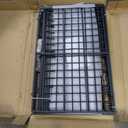 42/48/54 Inch Metal Dog Crate for Large Dogs,Heavy Duty Dog Cage Kennel Indoor with Divider Panel, Lockable Wheels, Indestructible Drop Cages for Dogs with Removable Tray, Escape Proof Locks