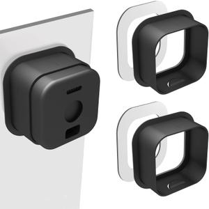 2 Pack Window Mount for Blink Mini 2, Blink Mini 2K+ (Newest Model) Camera, Adhesive Camera Holder for Blink Camera Indoor Window Glass Monitoring (Black)