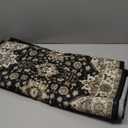 Washable Runner Rug 2x7 Hallway Runner Rug Non Slip Runner Rugs with Rubber Backing Soft Kitchen Farmhouse Distressed Carpet for Living Room Bedroom Bathroom (Black)