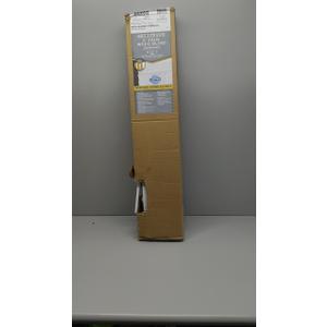 Lotus & Windoware Cordless, 2 Inch Faux Wood Blind, 34" Wide x 60" Long, Window Blinds, Blinds & Shades, Blinds for Indoor Windows, Embossed, Bright White