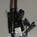 Ufree Ionic Thermal Brush, 1.5 Inch Heated Round Brush for Blowout, 30s Fast Heating Curling Brushes with 9 Temp Settings, Dual Voltage Travel Hair Styling Tool, Not Blow Dryer