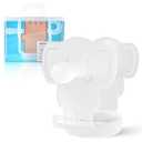 MEDITOY Premium Baby Hand Teether – Soft & Hygienic Soothing Aid for Teething Discomfort in Babies 312 Months, BPAFree LSR Silicone, Adjustable Wristband, Easy to Clean, Made in Korea