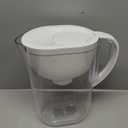 Brita Large Water Filter Pitcher for Tap and Drinking Water, Includes 1 Standard Filter, BPAFree, Lasts Two Months, 10Cup Capacity, Bright White