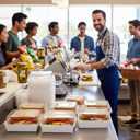 Hiceeden Set of 100 Sandwich Boxes with Clear Lids, White Paper Charcuterie Boxes, 5" Square Dessert Cake Boxes Food Grade for Swiss Roll, Hamburger, Pasta, Salad, Cookie